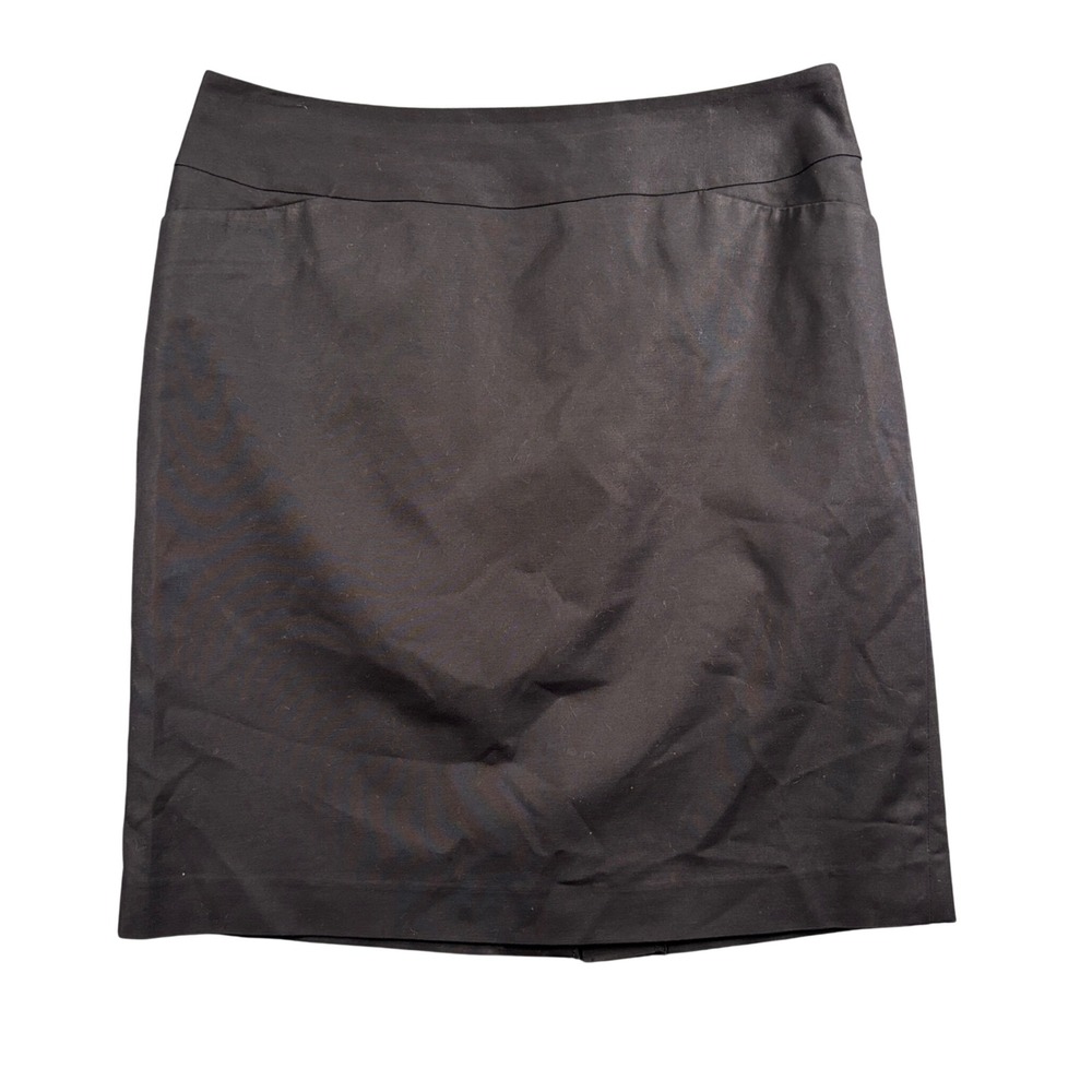 Halogen Black Pencil Skirt 10 Office Siren Corporate Core Minimalist‎ Y2K